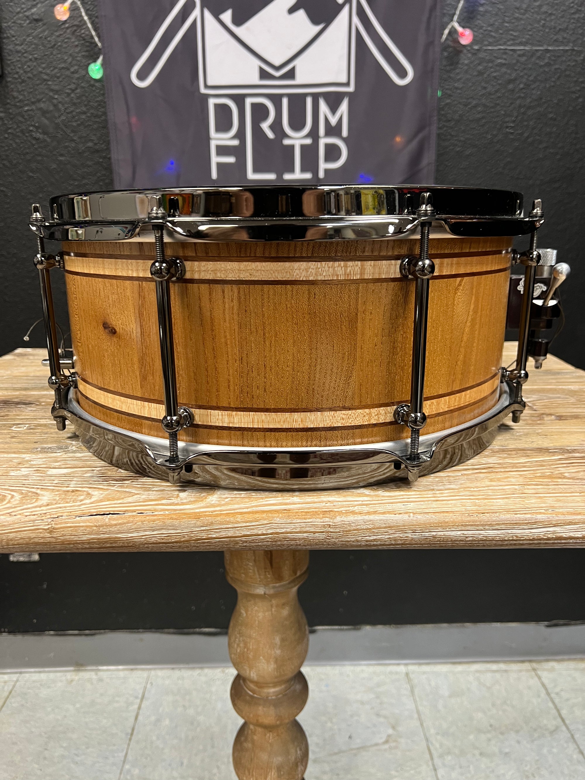 Doc Sweeney Elm HolloCore Prototype 14x6” Snare Drum