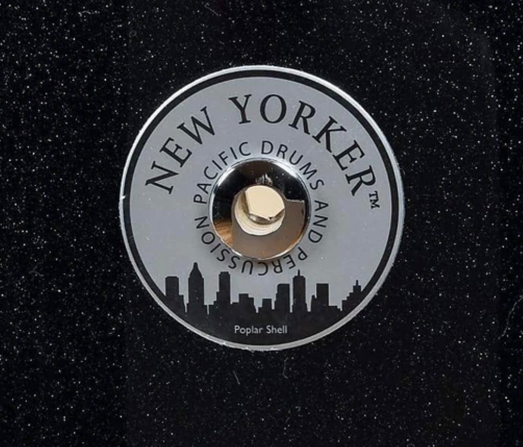 PDP New Yorker Black Sparkle Onxy Sparkle 4pc Drum Se