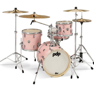 PDP New Yorker Pale Rose Sparkle 4pc Drum Set