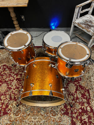 DW Performance 4pc Gold Sparkle Drum Set