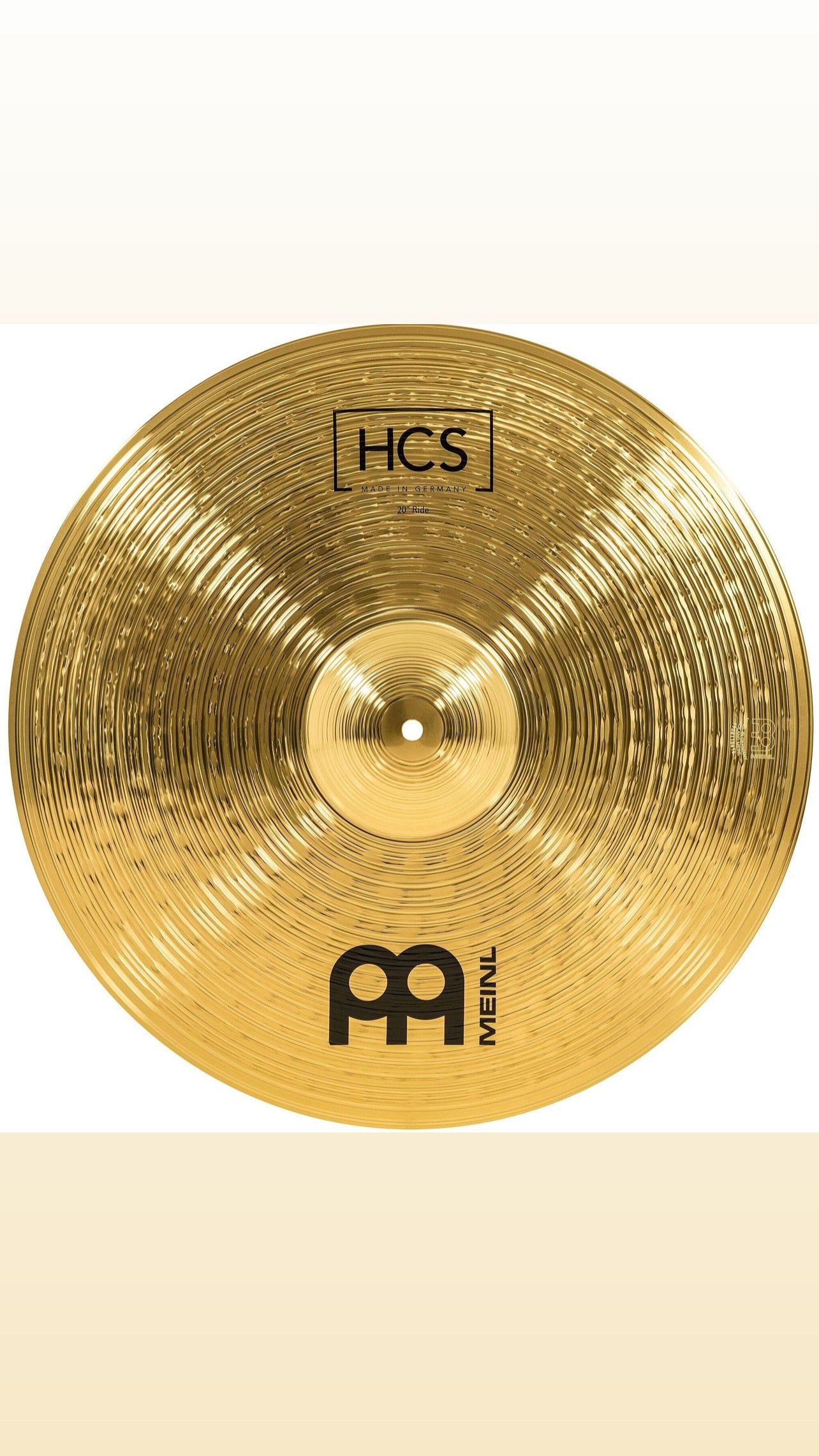 Meinl 20” HCS ride Cymbal