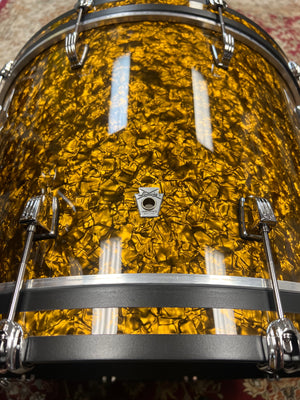 Ludwig NeuSonic 3pc Butterscotch Pearl Drum Set