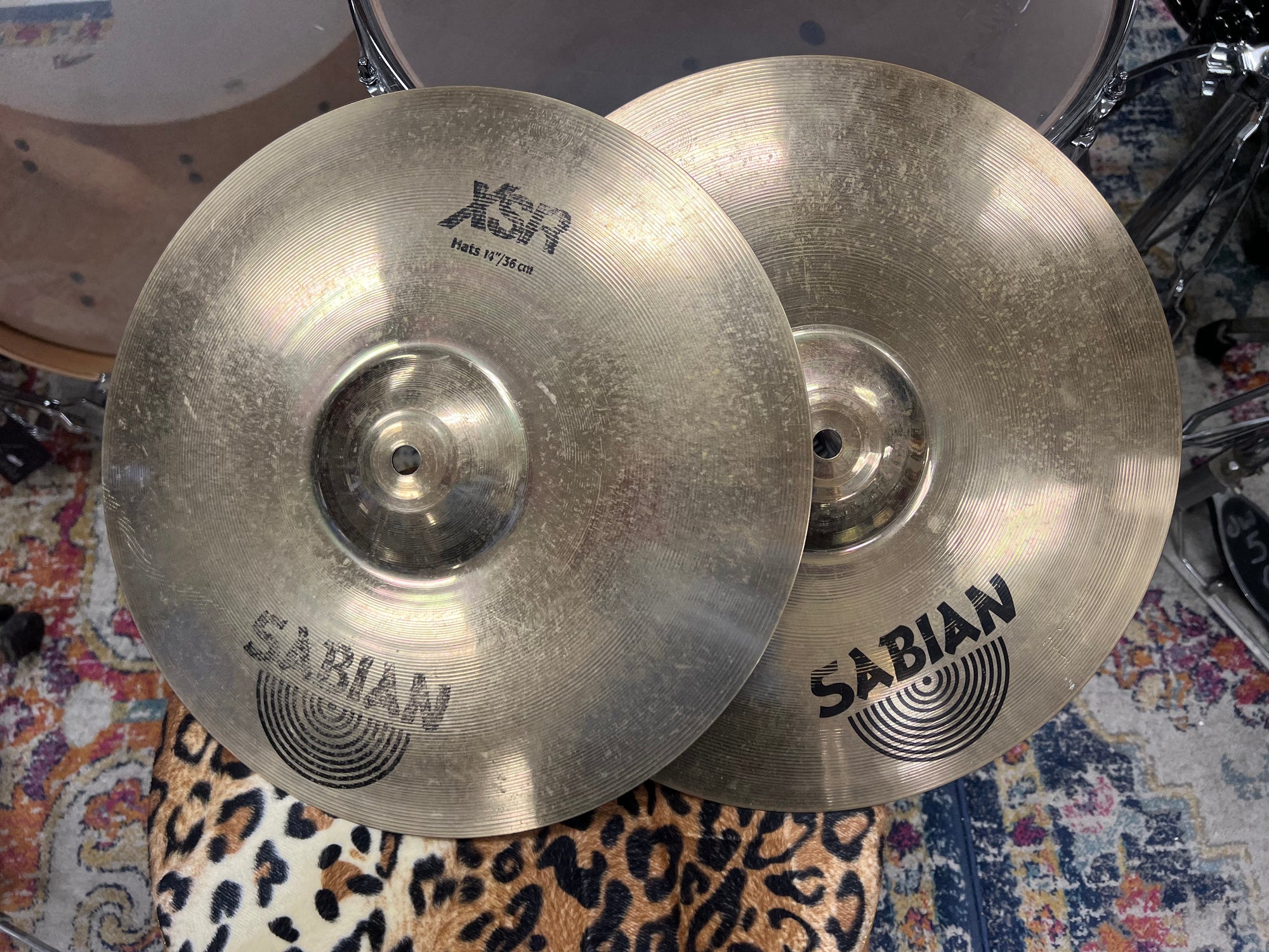 Sabian 14” XSR brilliant Cymbals