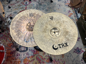 TRX 15” DRK/BRT Hi Hat Cymbals