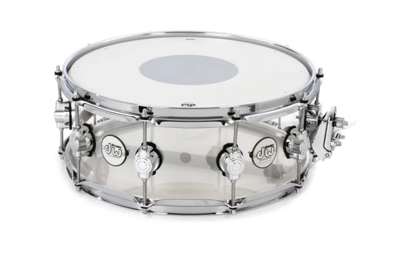 DW Design Acrylic 14x6” Snare Drum