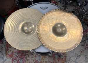 Zildjian 13” A Custom Mastersounds hi hat cymbals