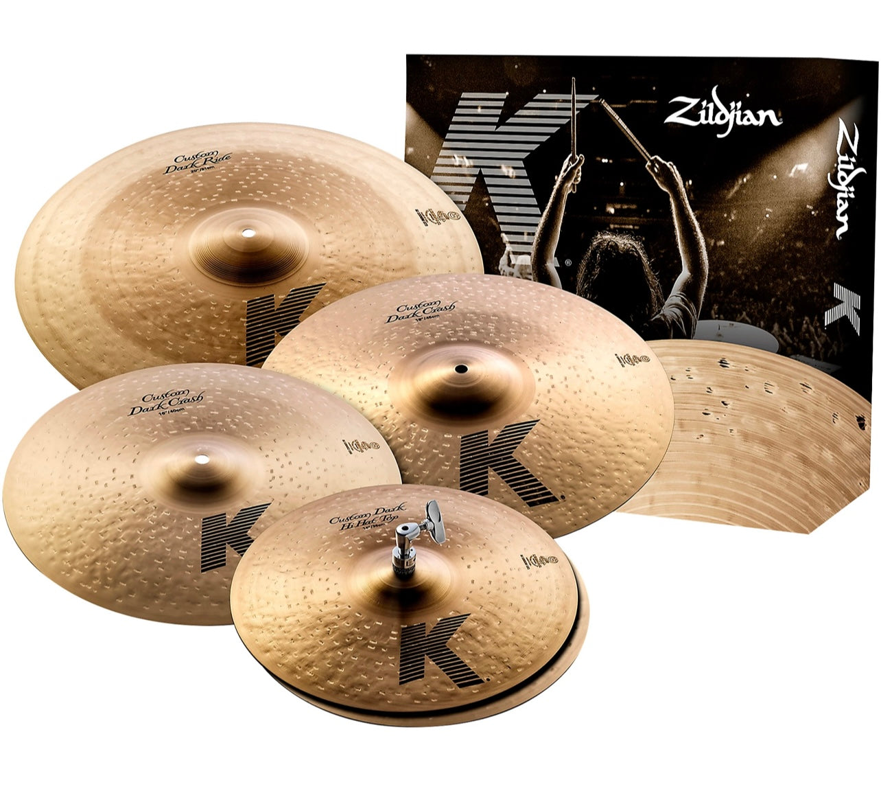 Zildjian K Custom Dark Cymbal Pack