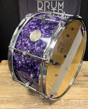 HHG Purple Pearl Snare Drum 14x7”