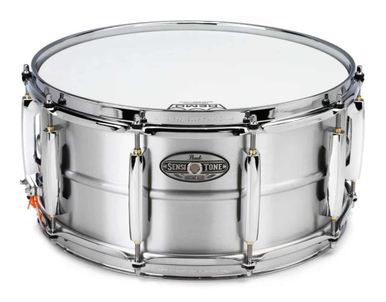 Pearl Sensitone Heritage Alloy Aluminum 14x6.5” Snare Drum