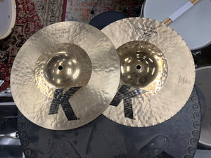 Zildjian 13.25” K Custom Hybrid Hi Hat Cymbals