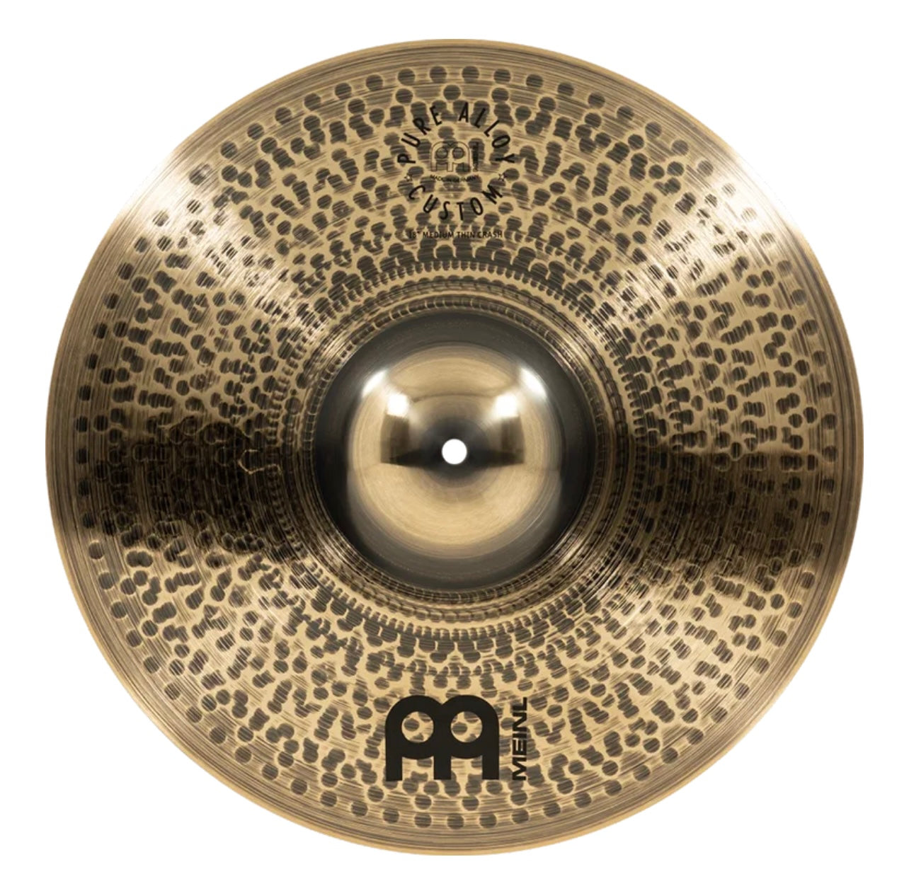 Meinl 18” Pure Alloy Custom Medium Thin Crash Cymbal