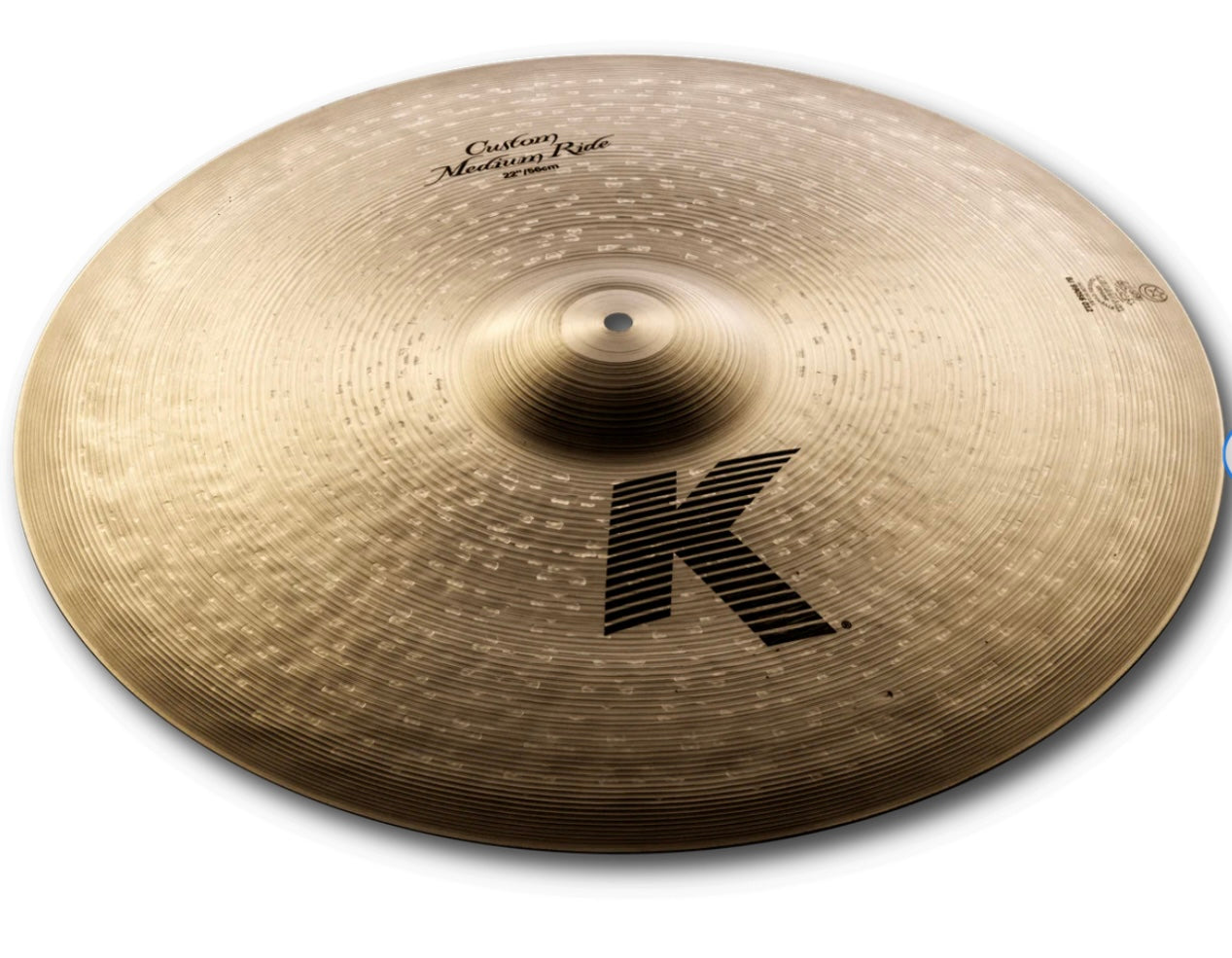 Zildjian 22” K Custom Medium Ride Cymbal