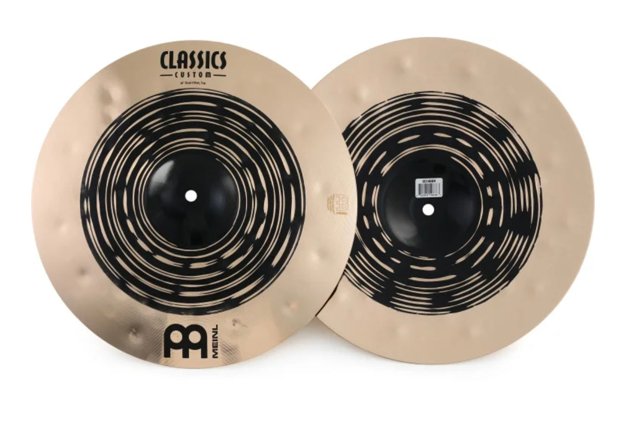 Meinl Classics Custom Dual 14” Hi Hats