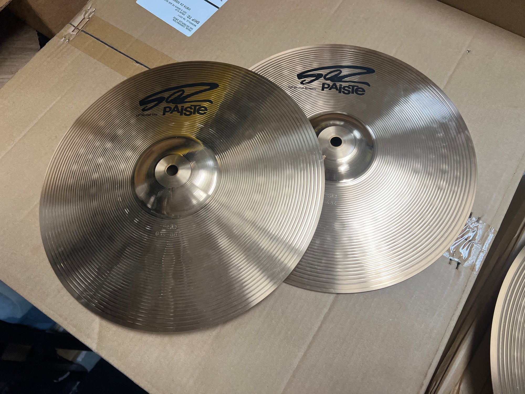 Paiste 502 13” Hi hats