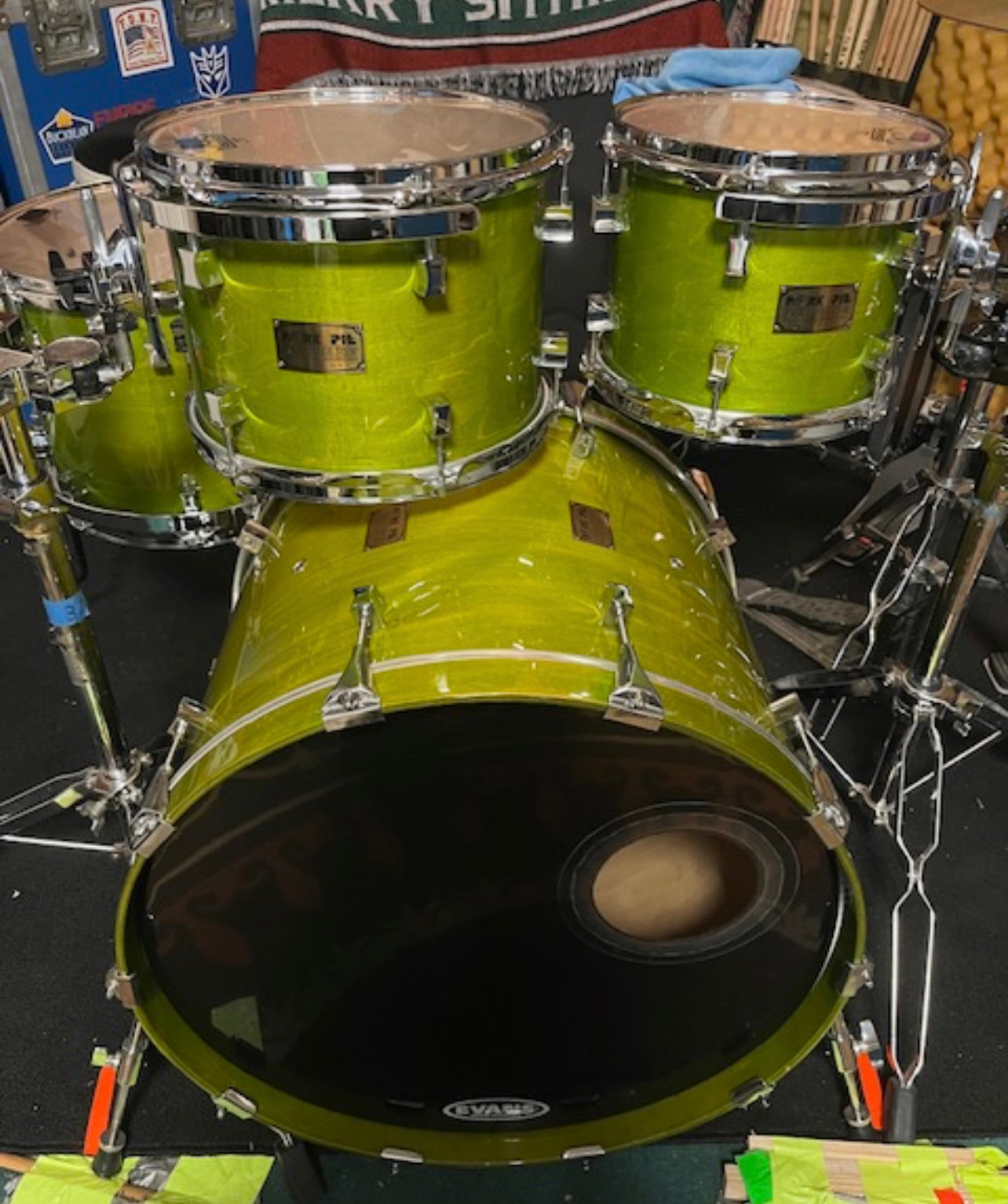 Pork Pie 16x14” floor tom custom finish