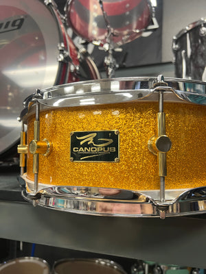 Canopus Gold Sparkle 14x5” Snare Drum