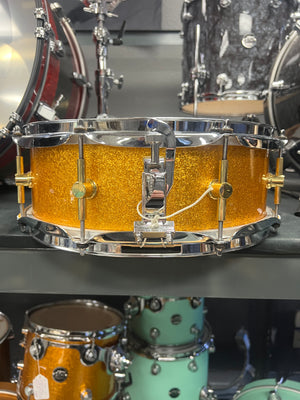 Canopus Gold Sparkle 14x5” Snare Drum