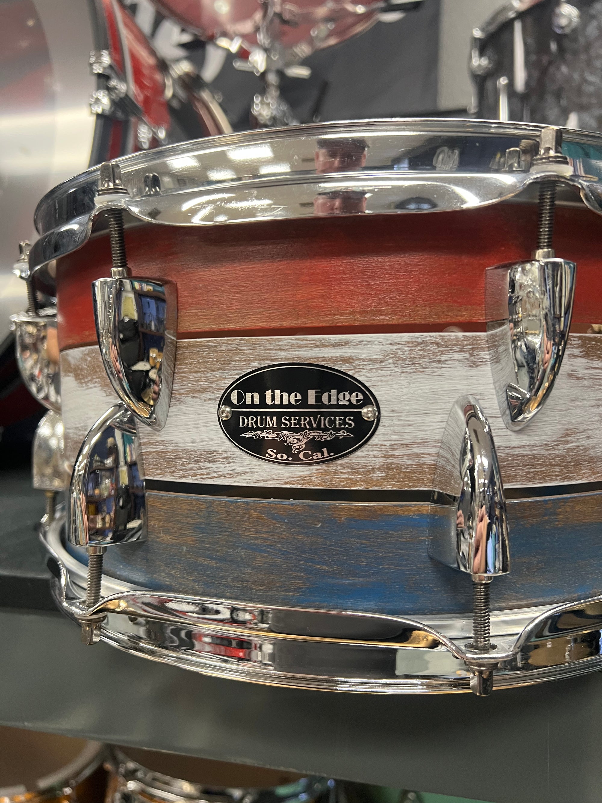 On The Edge 13x6.5” Split Shell Snare Drum