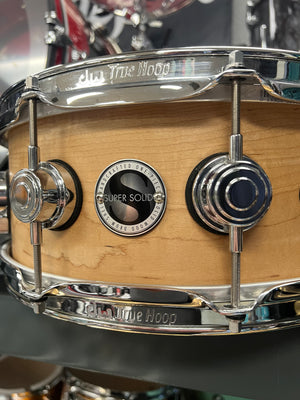 DW Collectors 14x5.5” Super Solid Snare Drum Natural Satin