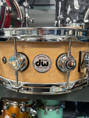 DW Collectors 14x5.5” Super Solid Snare Drum Natural Satin