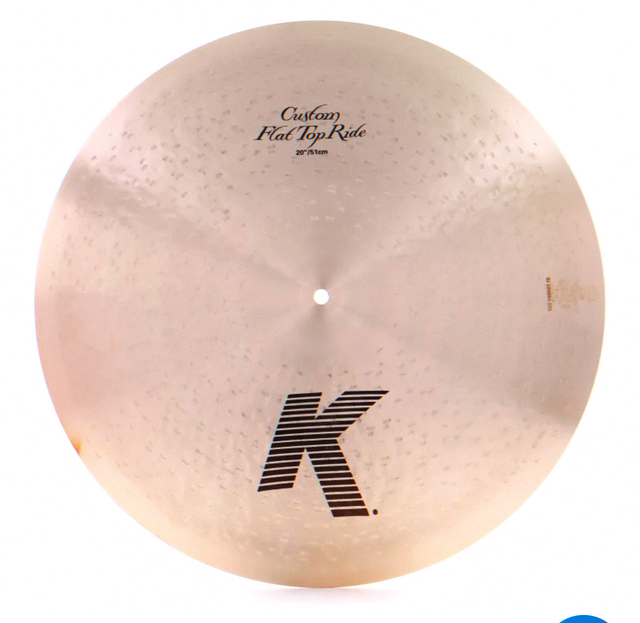 Zildjian 20” K Custom Flat Top Ride Cymbal