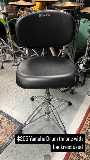 Yamaha Drum Throne With Backrest