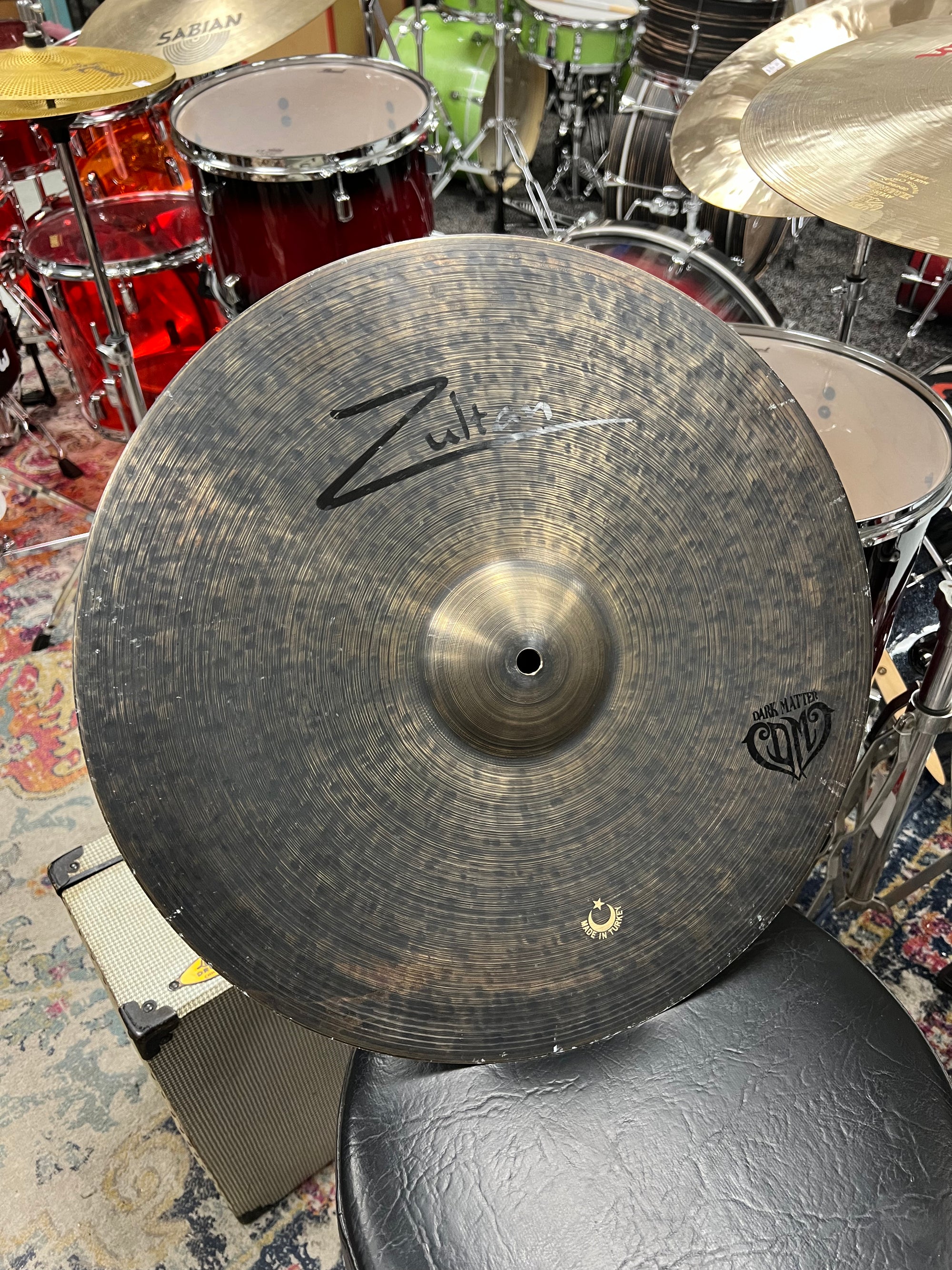 Zultan 18” Dark Matter Crash Cymbal