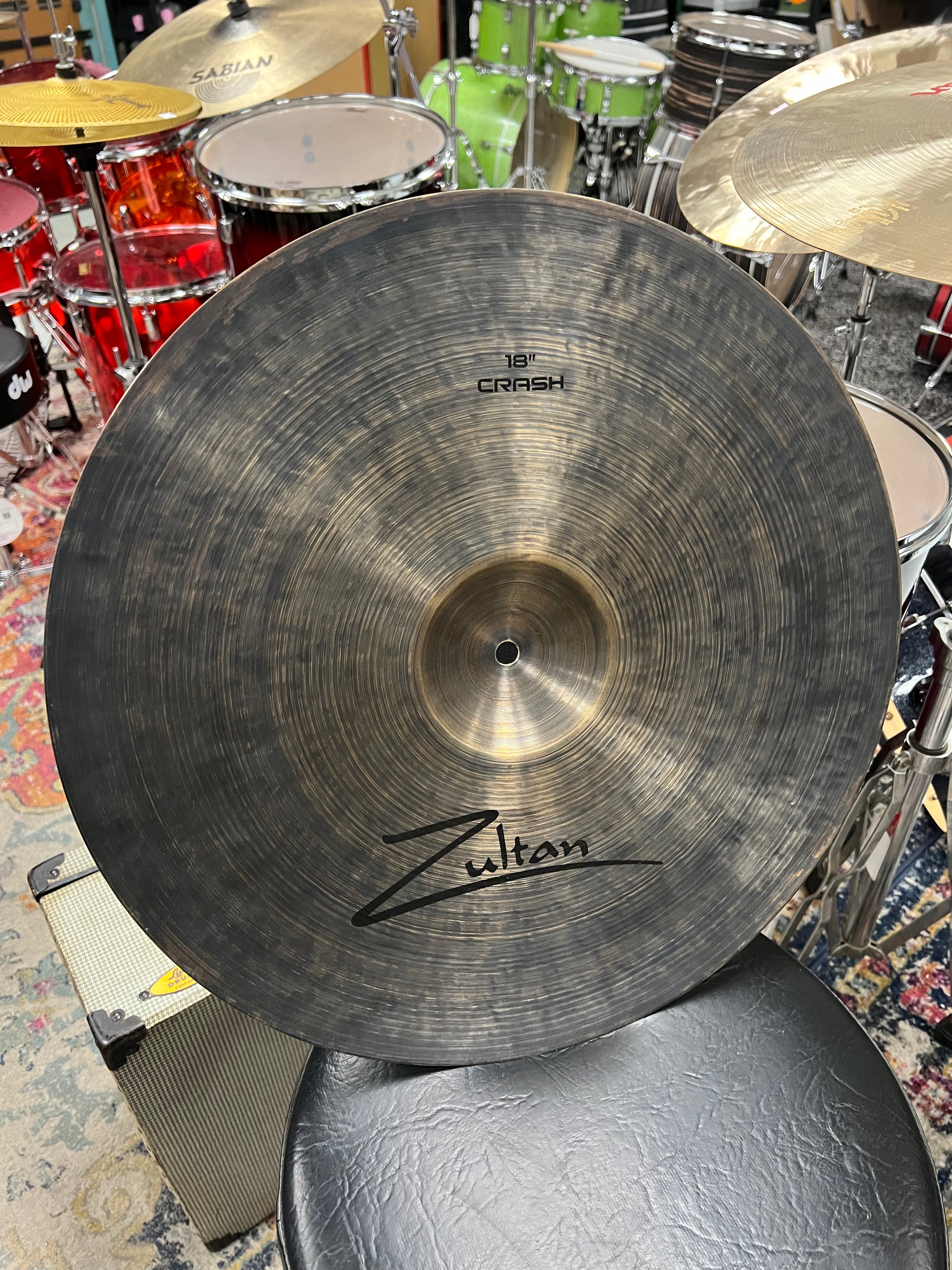 Zultan 18” Dark Matter Crash Cymbal