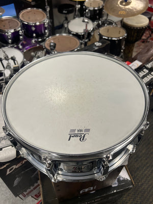 Pearl Steel 14x5.5” snare drum