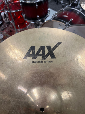 Sabian 20” AAX stage Ride Cymbal