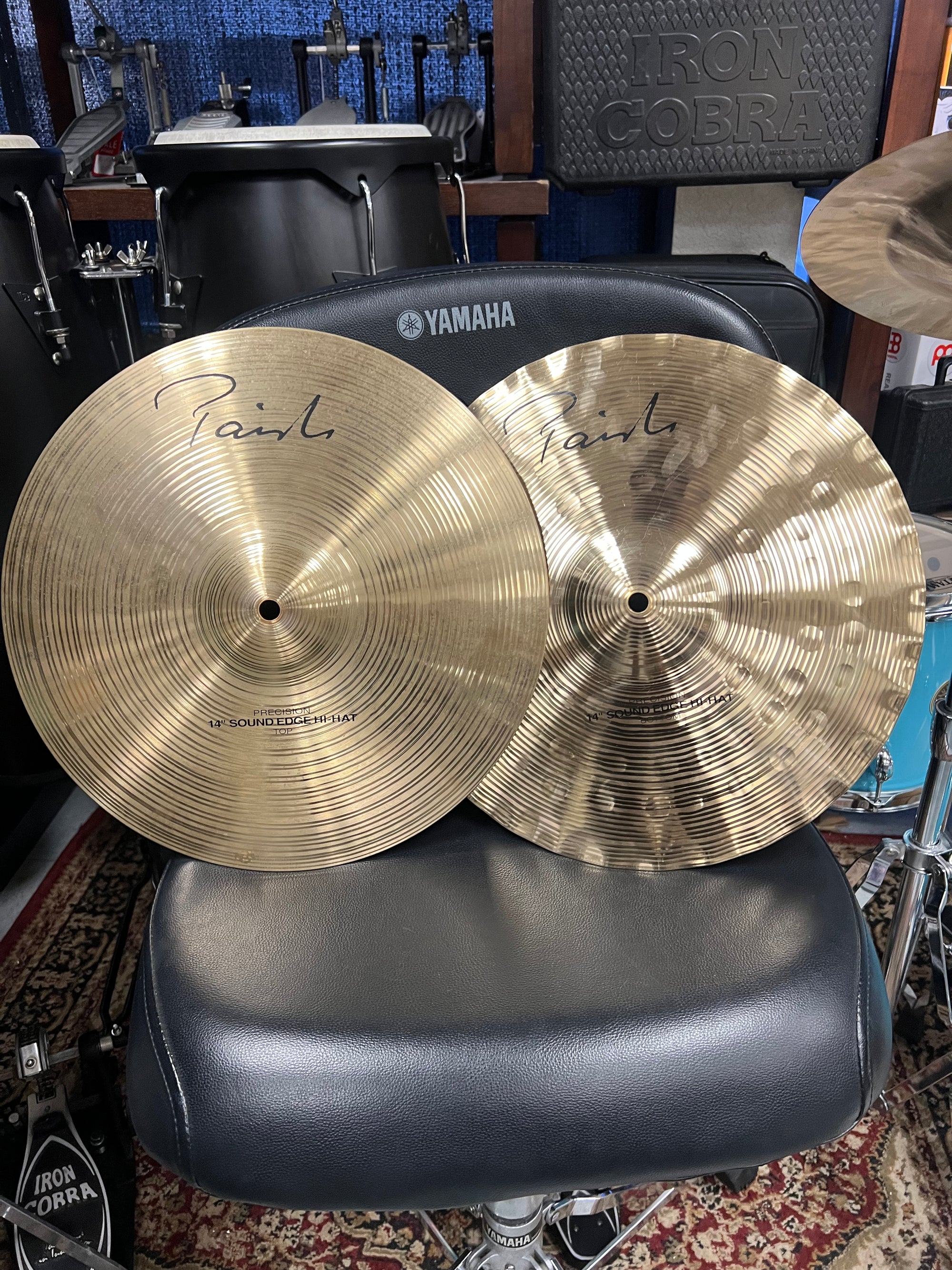 Paiste Signature Precision Sound Edge hi hats