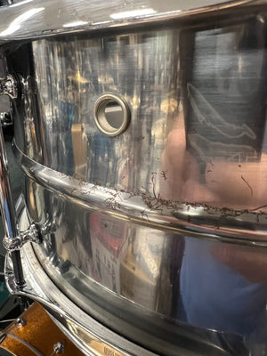 Pork Pie 14x6.5” Pig Iron Snare Drum