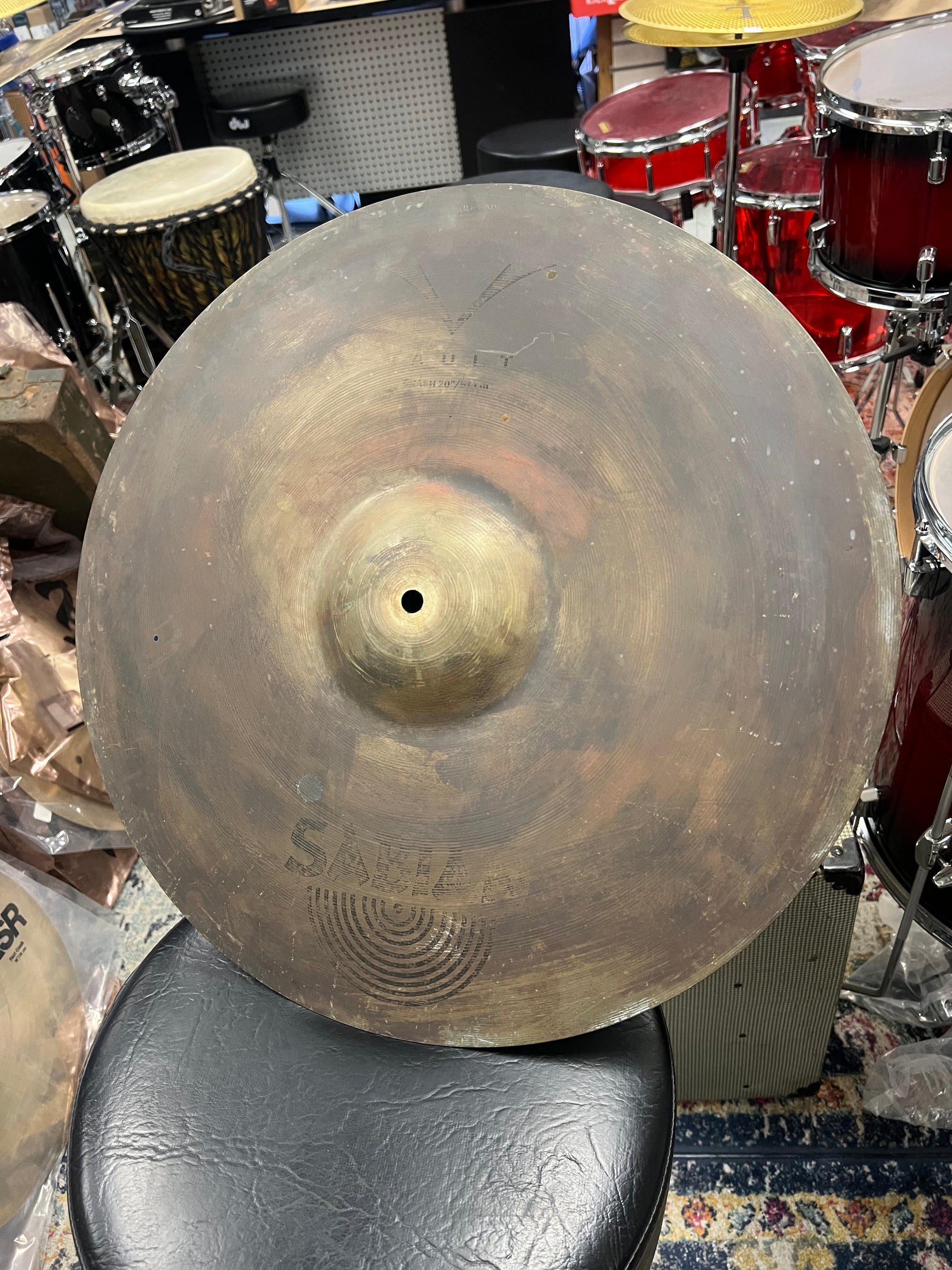 Sabian 20” vault crash Cymbal