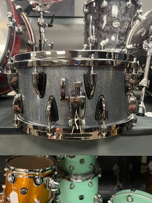 OCDP 14x6.5” Series X Silver Sparkle Snare Drum