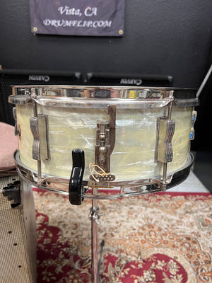 Ludwig Pioneer White Marine Pearl 14x5.5” Snare Drum