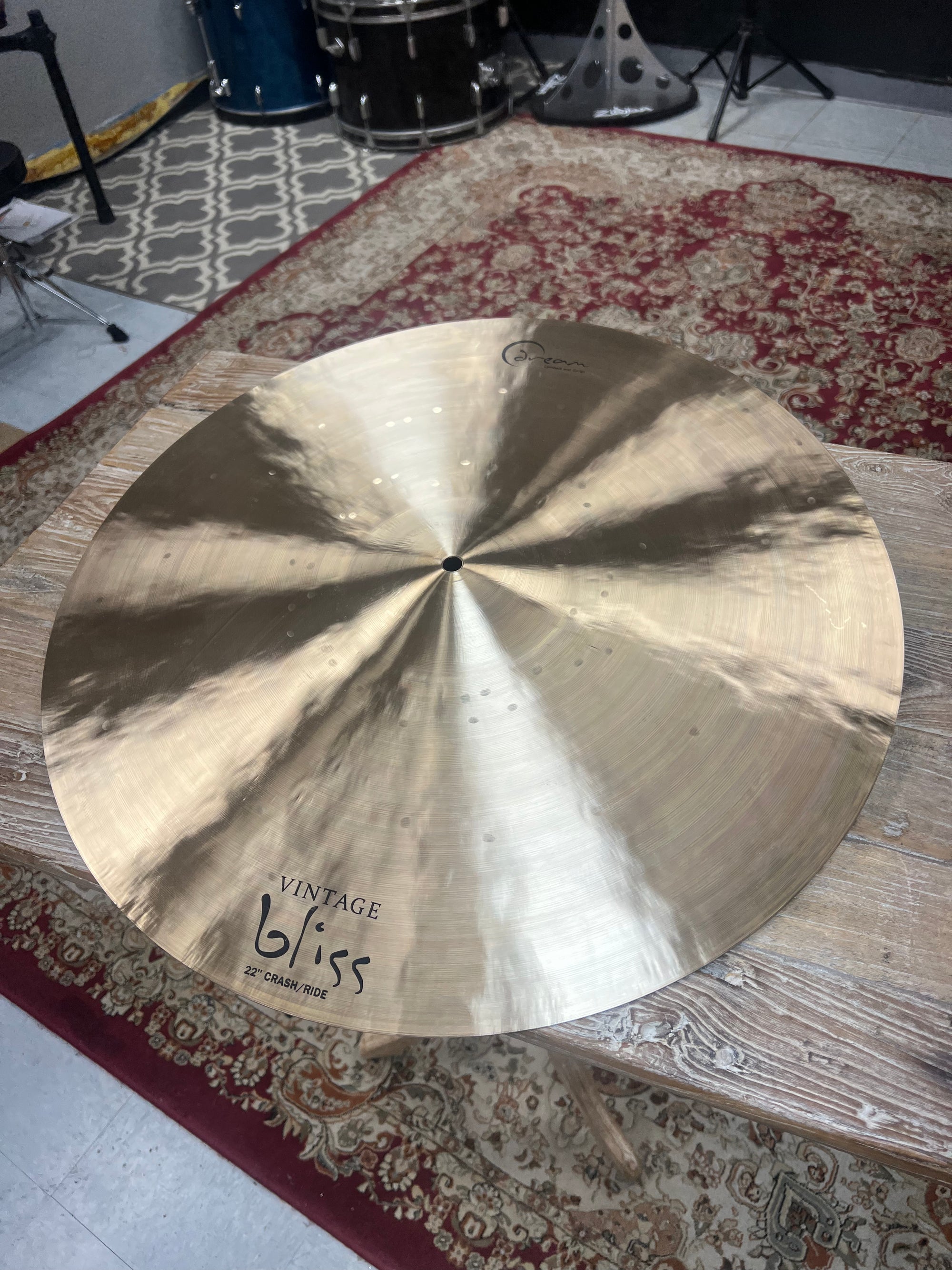 Dream 22” Vintage Bliss Crash/Ride cymbal