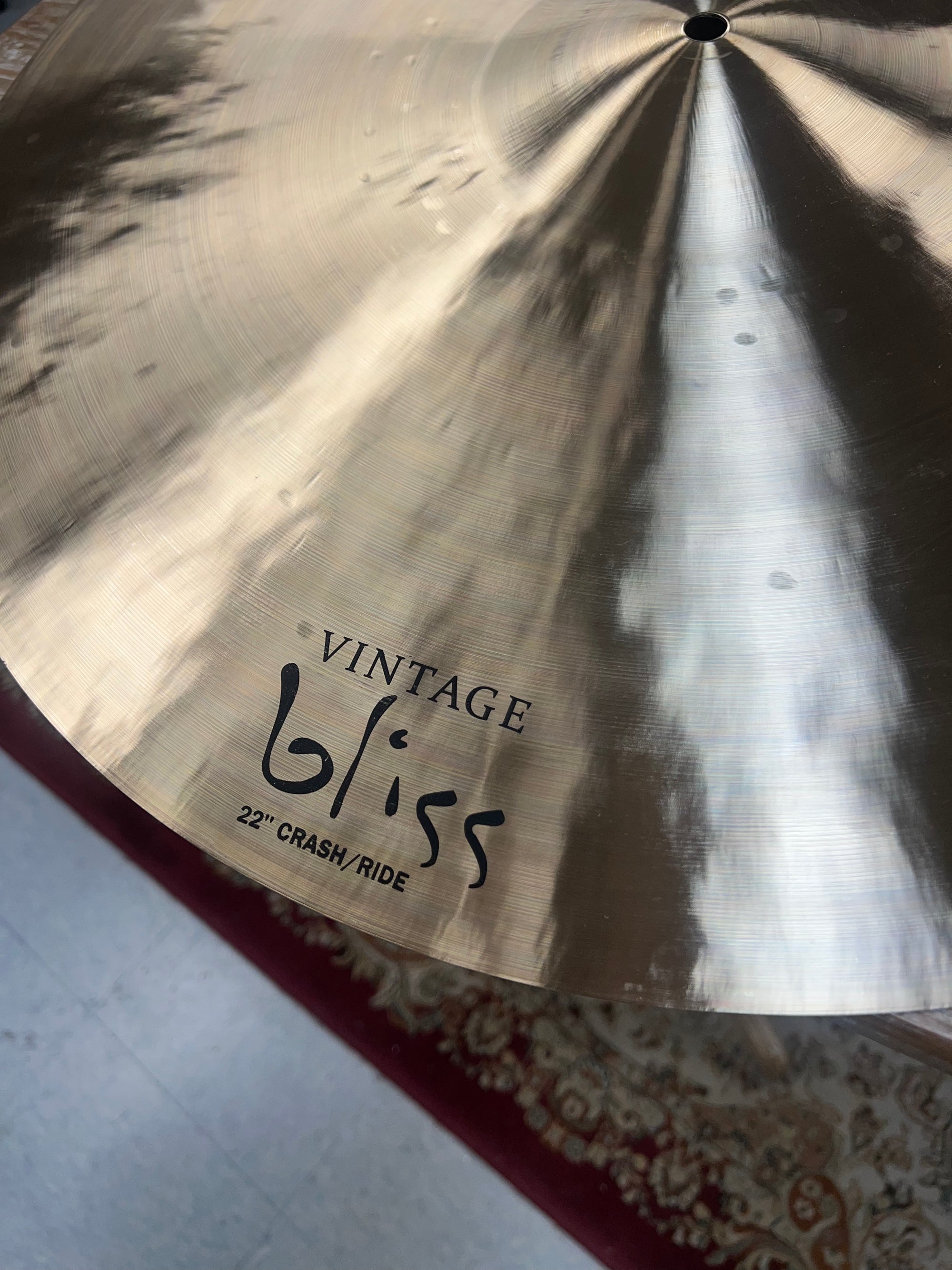 Dream 22” Vintage Bliss Crash/Ride cymbal