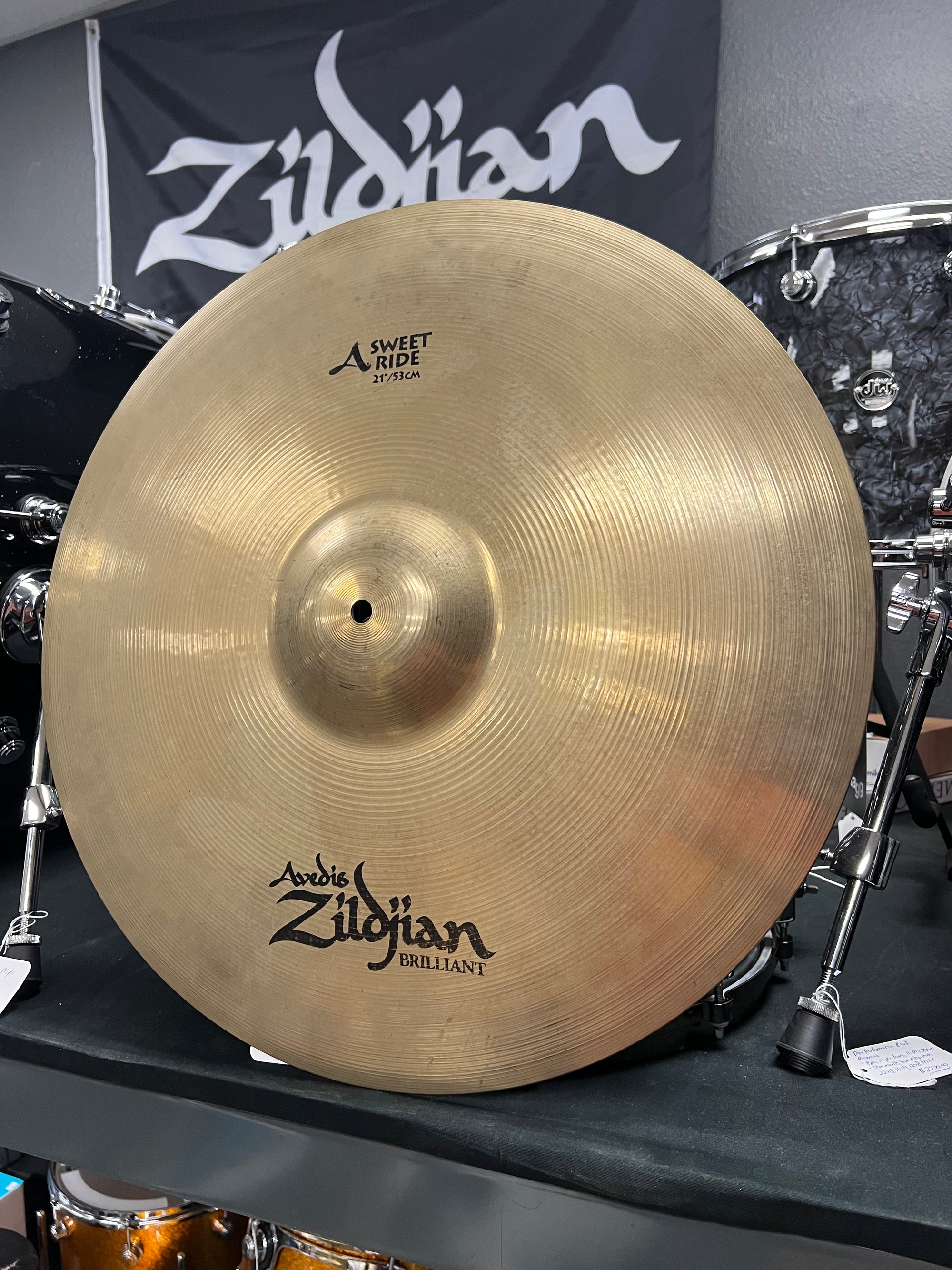 Zildjian 21” A Sweet Ride Cymbal Brilliant Finish