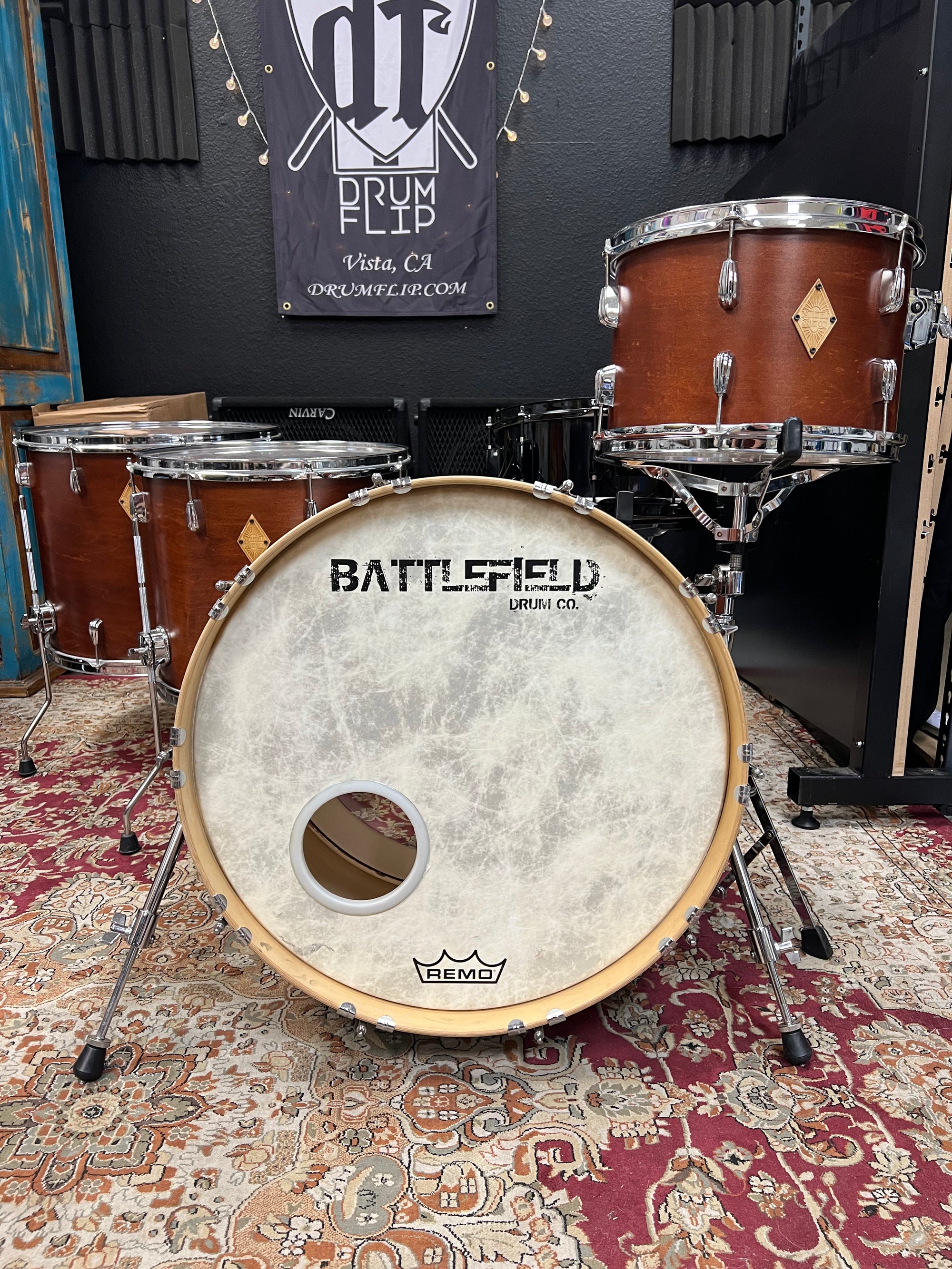 Battlefield 5pc Drum Set