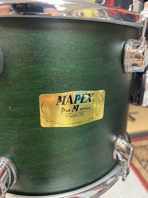 Mapex Dark Green Maple Drum Set