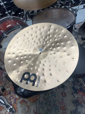 Meinl 22” Pure Alloy Extra Hammered Crash/Ride Cymbal