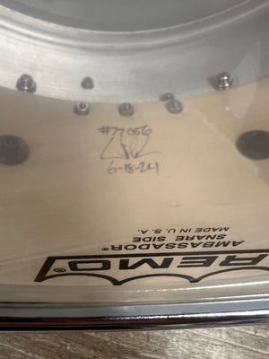 Pork Pie 14x6.5” Maple/Aluminum Snare Drum