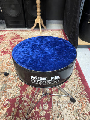 Pork Pie Black Sparkle Drum Throne