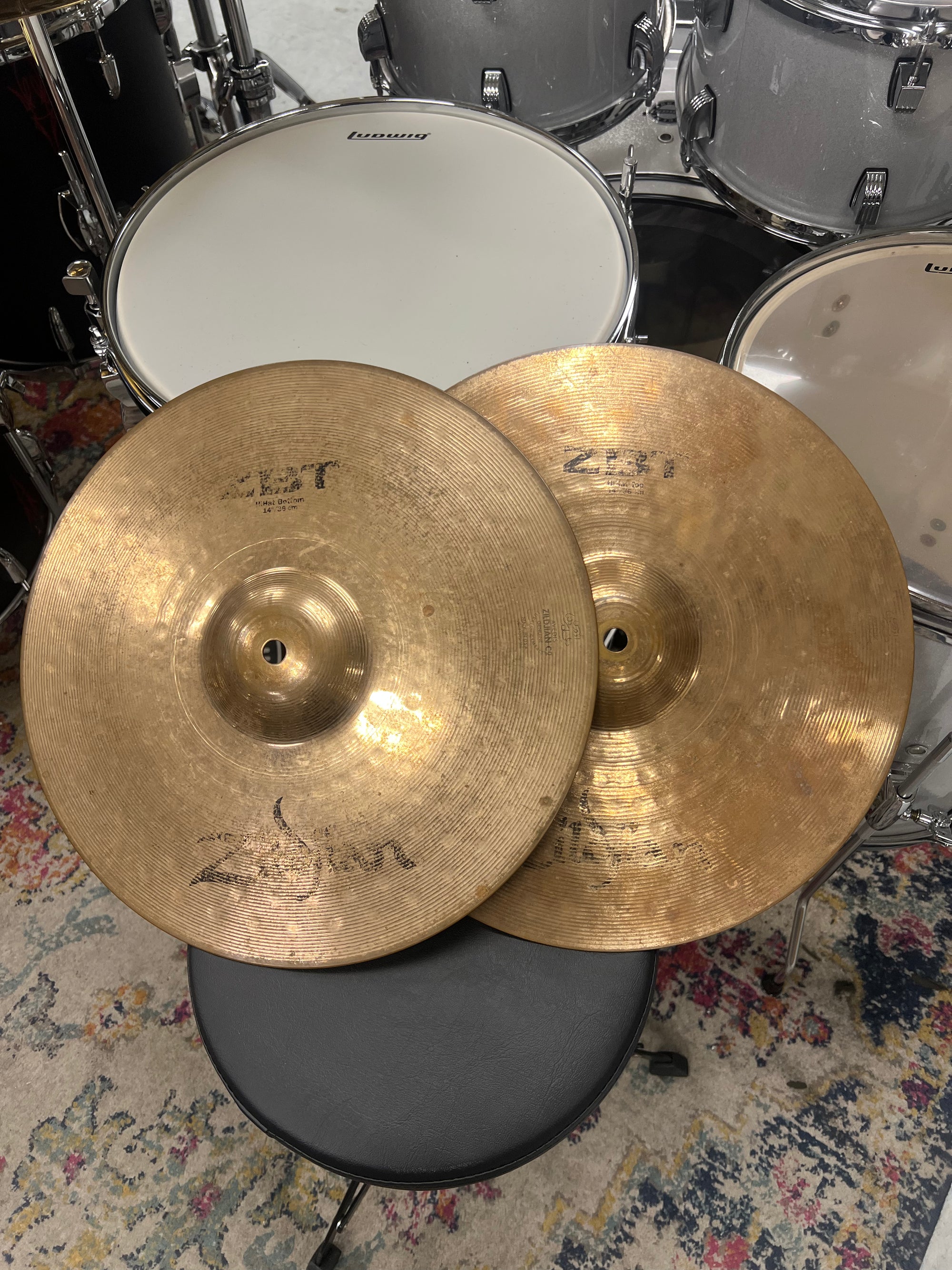 Zildjian 14” ZBT Hi hat Cymbals