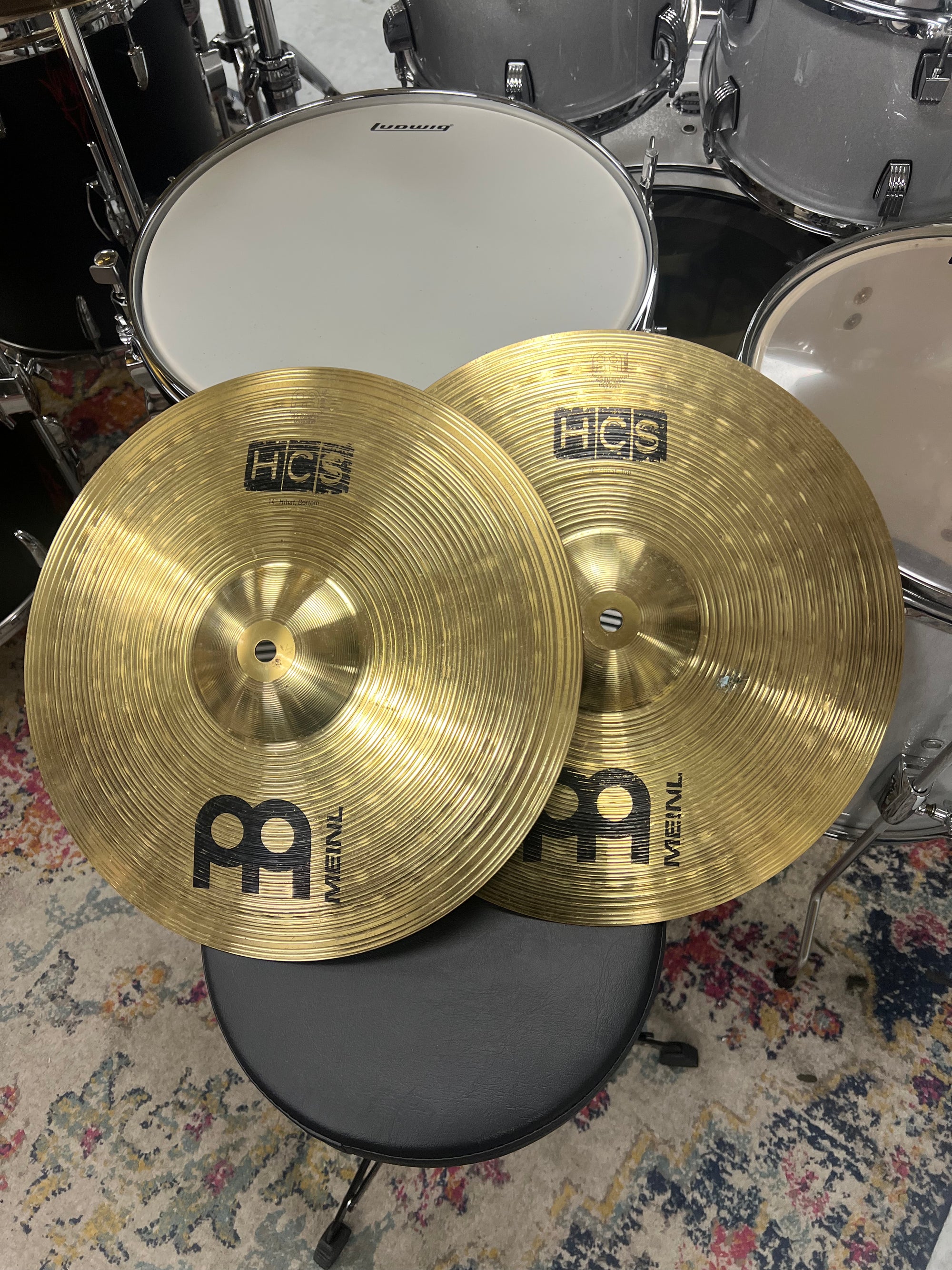 Meinl 14” HCS hi hat Cymbals