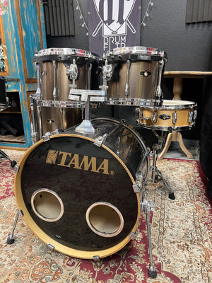 Tama Superstar 5pc Bronze Mist Metallic Drum Set