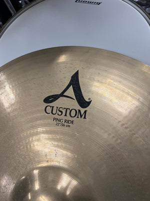 Zildjian 22” A Custom Ping Ride Cymbal