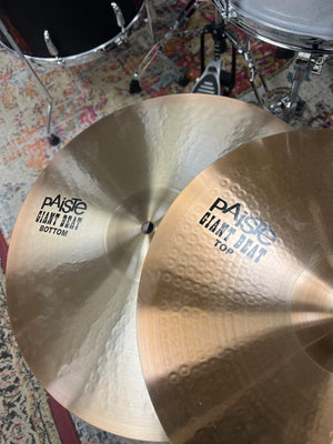 Paiste 15” Giant Beat Hi Hat Cymbals