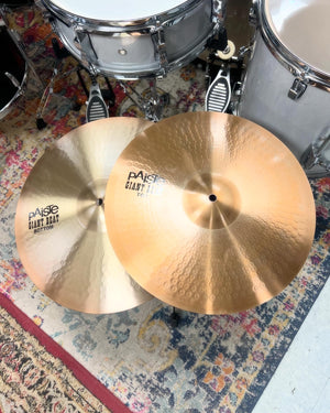 Paiste 15” Giant Beat Hi Hat Cymbals