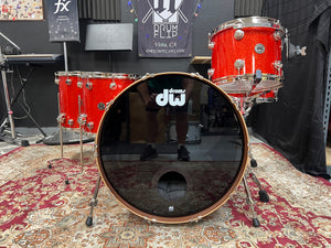 DW Contemporary Classic Burnt Orange Glass 5pc Drum Set